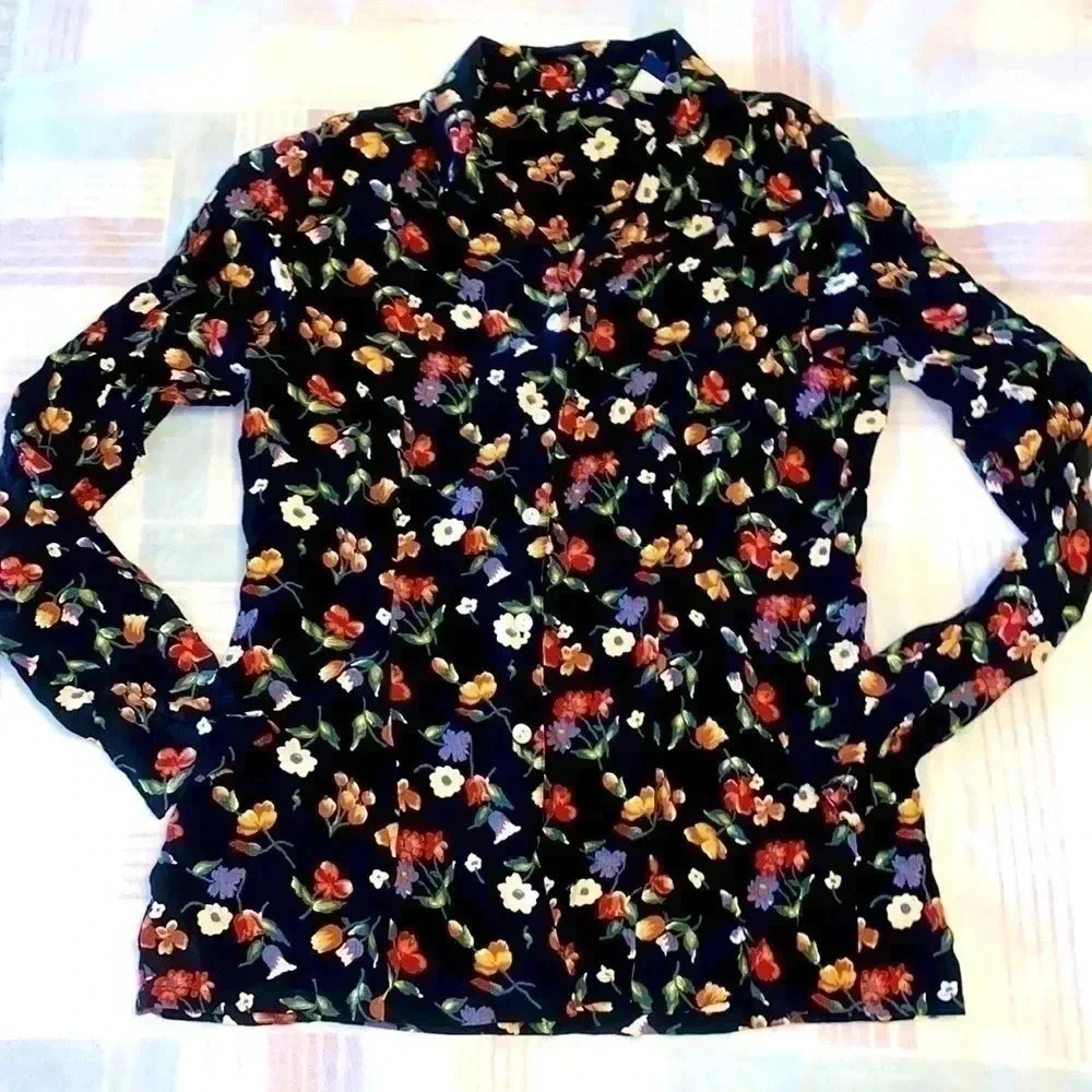 GAP floral print casual blouse 👚 for summer